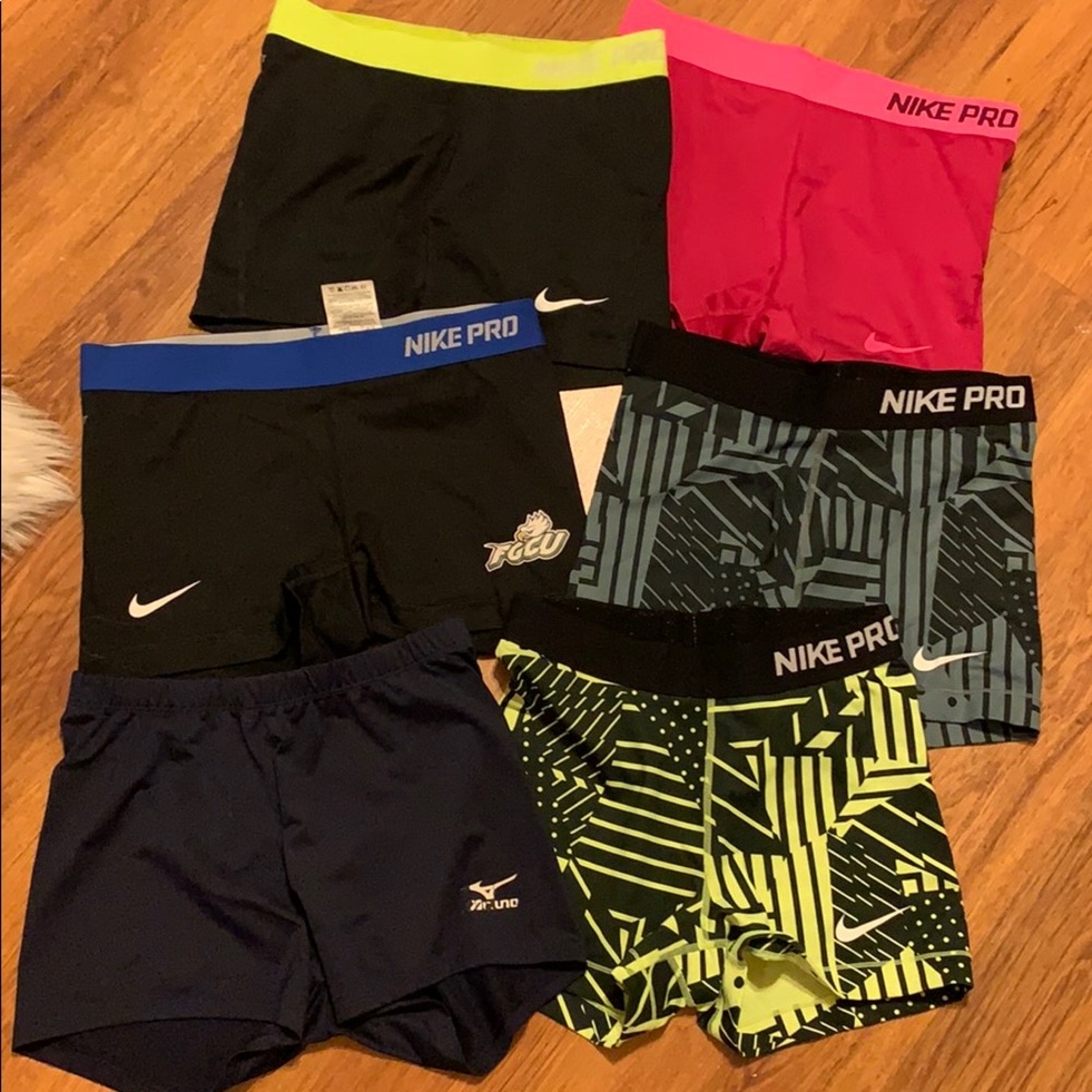 Nike Pro Spandex + Mizuno Spandex